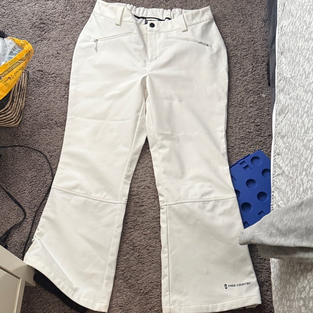 Free Country Cream Snow Pants